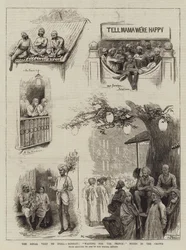 The Royal Visit to India, Bombay, Waiting for the Prince, Notes in the Crowd